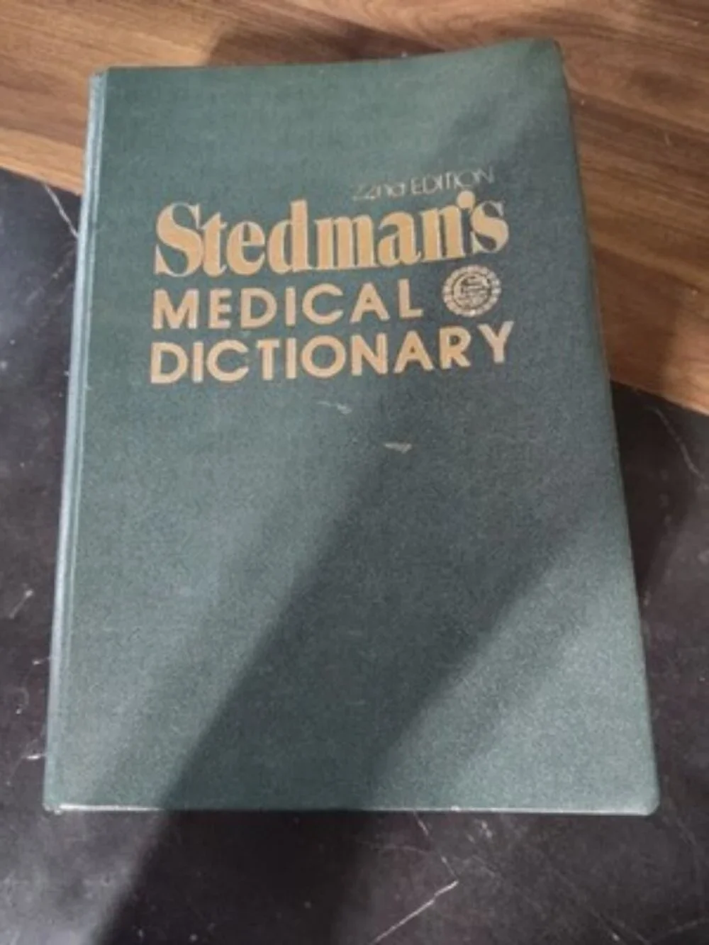 Stedman's Medical Dictionary Hard Cover 22nd Edition Thumbnail 1972 - !32 - 10B